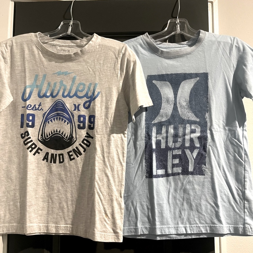 Hurley Graphic Tee (Set of 2) | GUC | Size 12-13Yr (Youth L)
